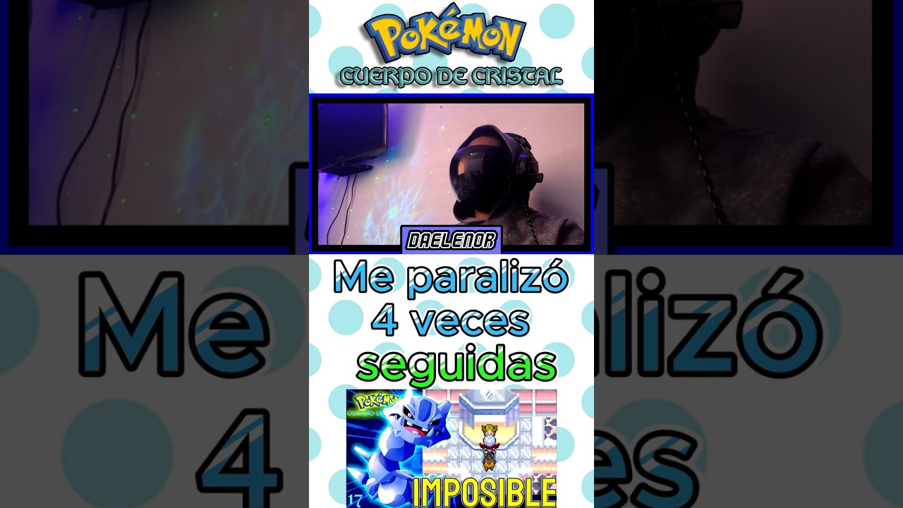 Me PARALIZÓ 4 veces SEGUIDAS contra YASMINA en el SEXTO GIMNASIO| Pokémon Cuerpo de Crstal | 17°