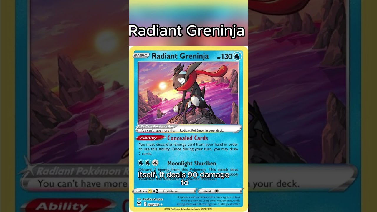 Radiant Greninja: Shadows of the Moon