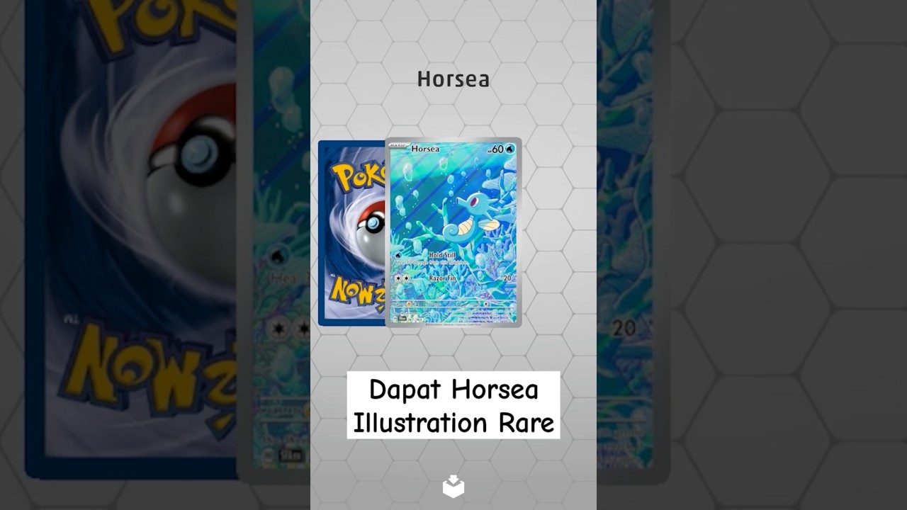 Dapat Horsea Illustration Rare - Pokemon TCG Live