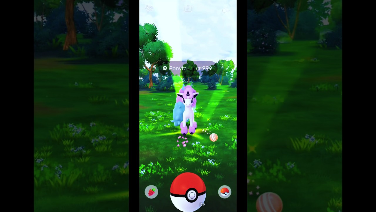 Catching Ponyta Galarian in Pokemon GO | Indonesia Gameplay | #Shorts #PokemonGO #PokeGOWorthy