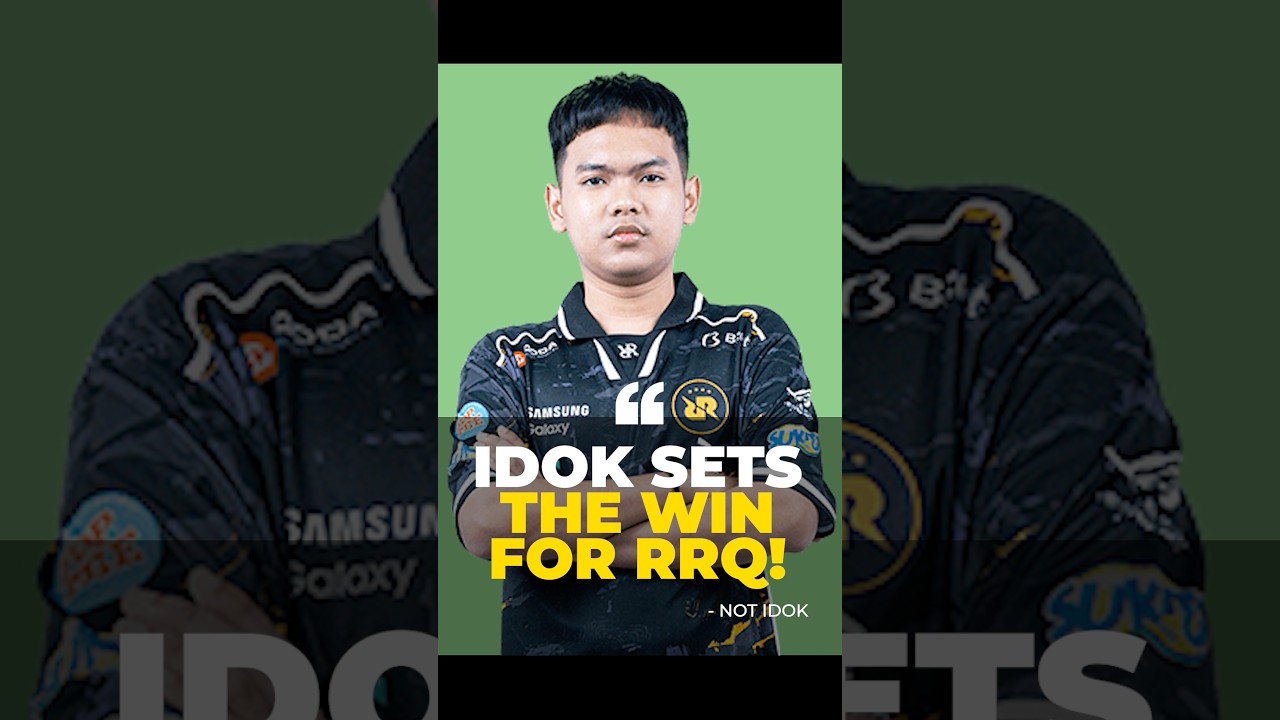 Idok sets the win for RRQ! #mobilelegends #mlbb #mpl #mplid