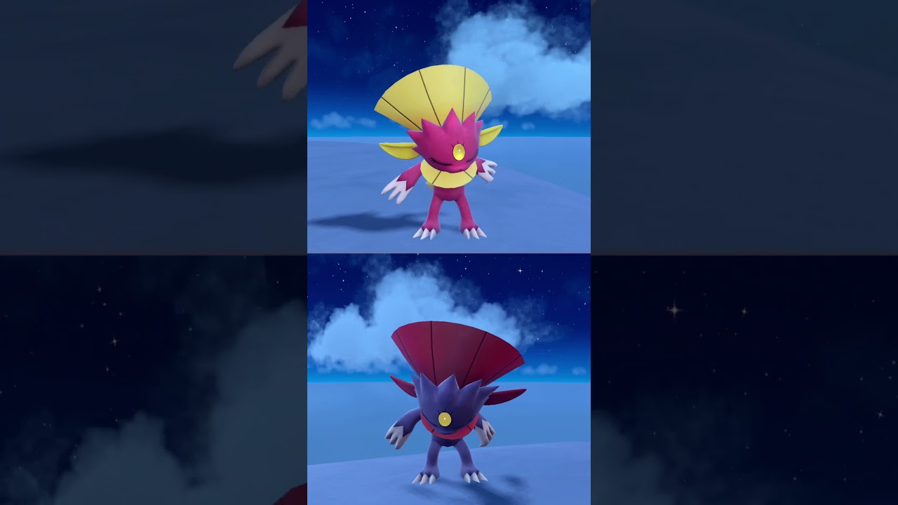 #マニューラ  #ポケモン  #weavile  #pokemonscarletandviolet