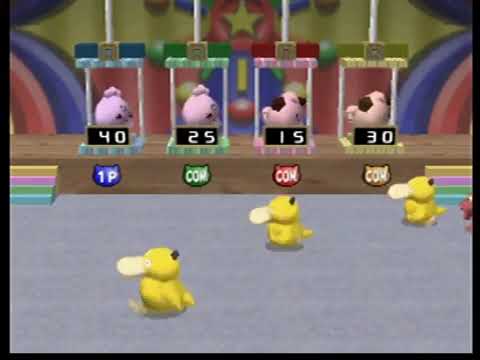 【ポケモンスタジアム金銀】ピィとププリンのカウントゲーム【ミニゲーム】