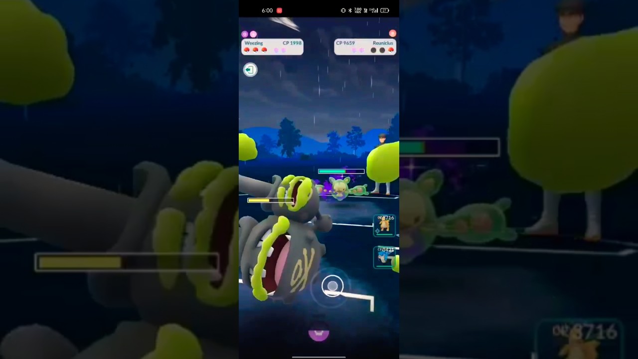 Weezing vs reuniclus battle #music #beach @poketrainer9205 @PewDiePie