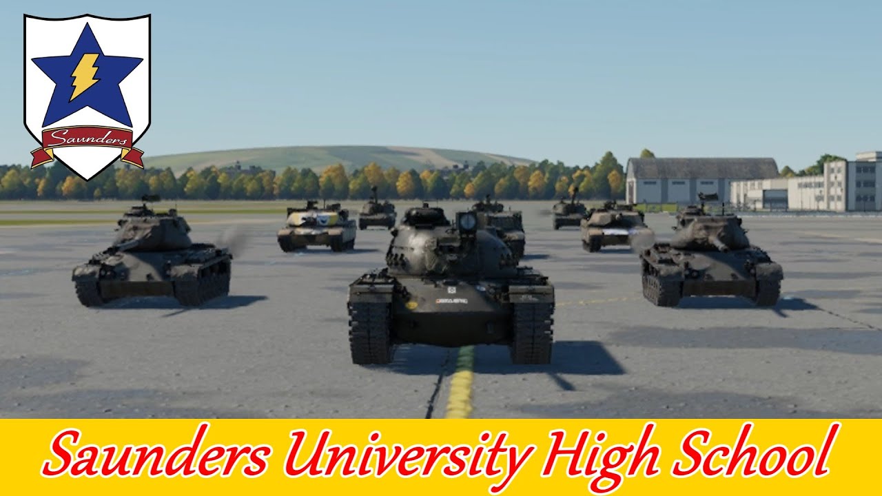 【Girls und Panzer】【Warthunder】-Saunders University High School- サンダース大学付属高校 イメージアップ動画