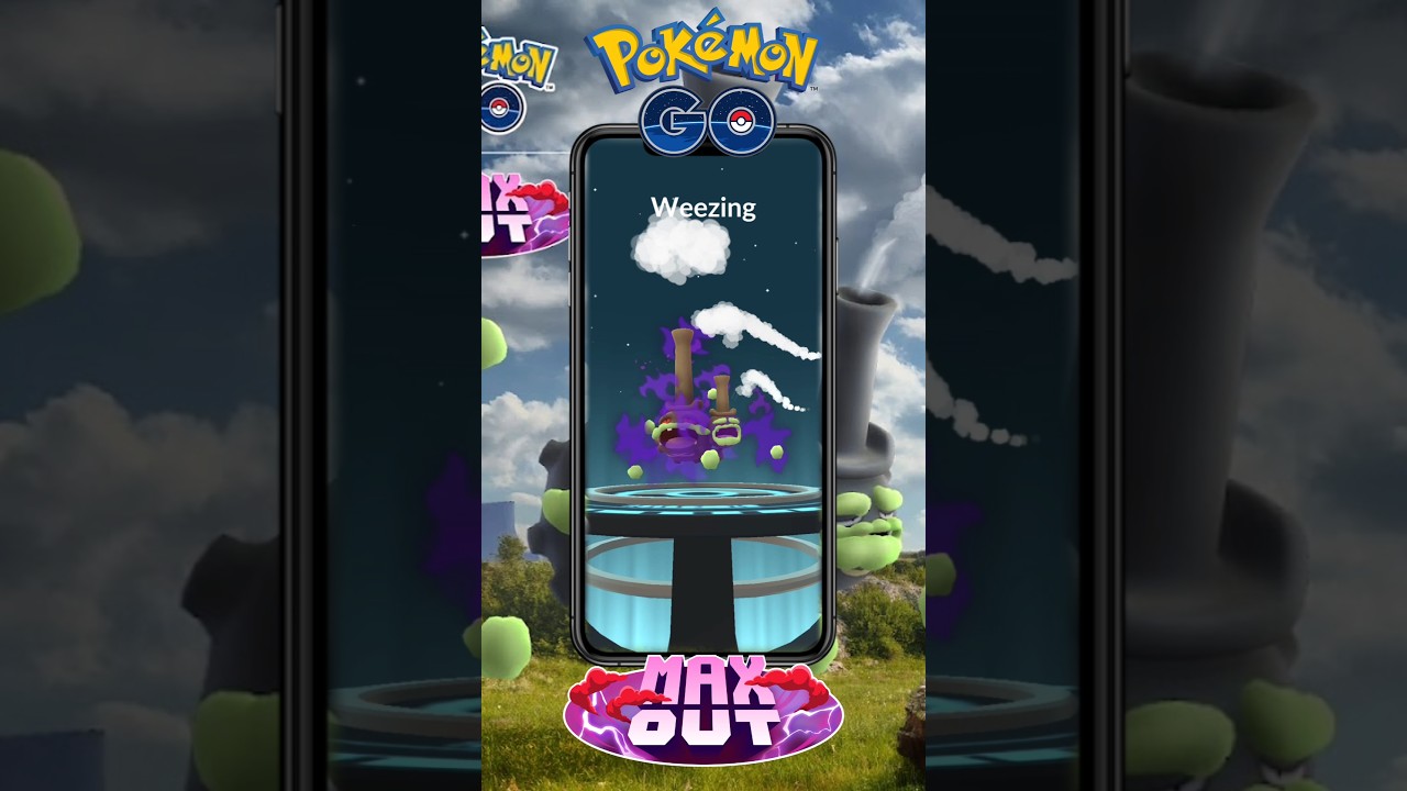 🚨NO OLVIDEN EVOLUCIONAR A KOFFING EN WEEZING DE GALAR💥 #pokemongo #pokémongo #maxout