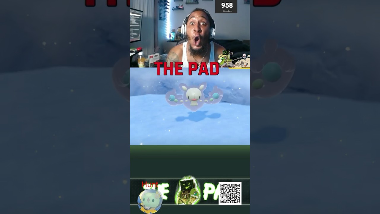 Shiny Reuniclus Encounter | Pokémon Scarlet & Violet  #pokemon #shiny #evolution #goat #thepad