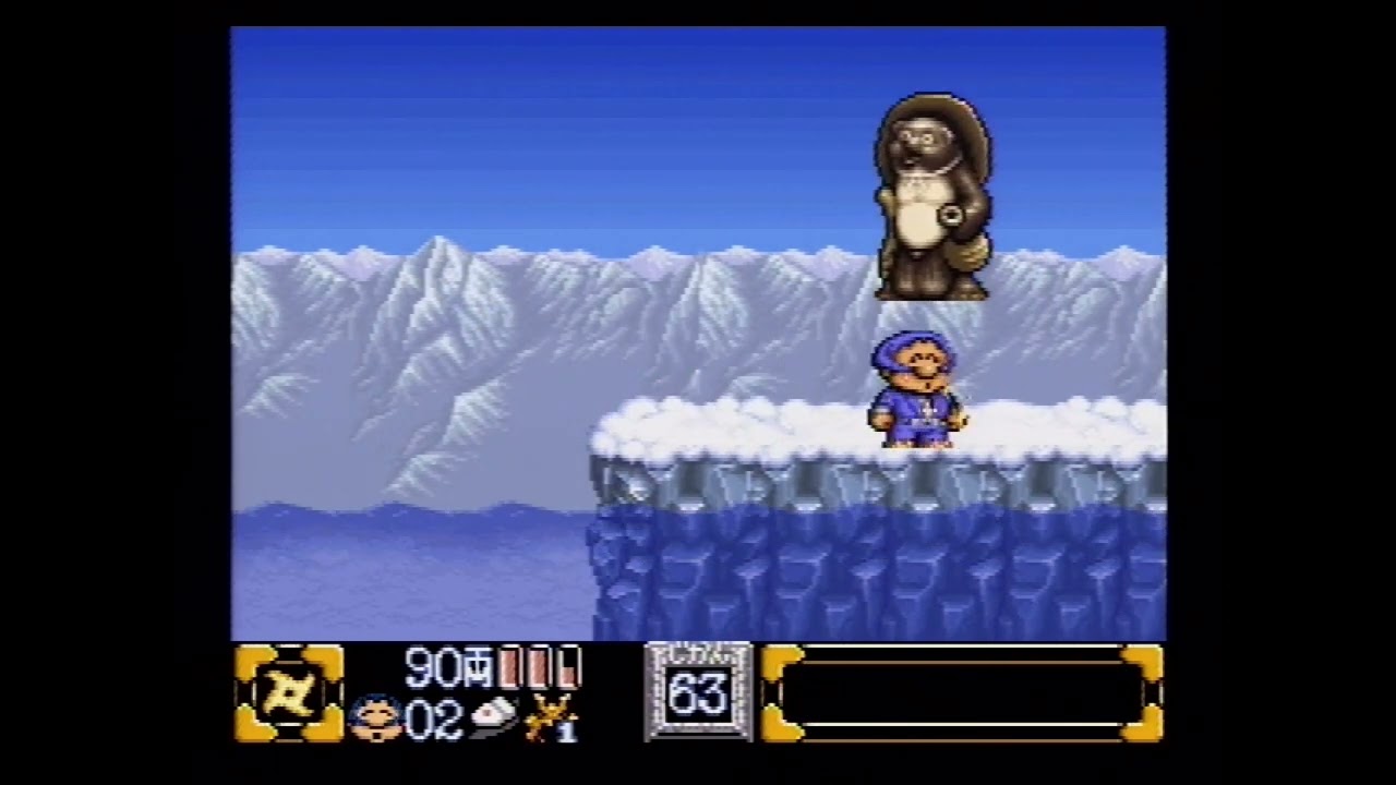 [30分耐久] がんばれゴエモン2 (SFC) BGM - 雪だるま大追跡 音質改善版