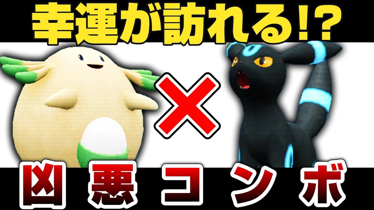 ブラッキー×ラッキーにしかできない凶悪戦術がヤバすぎる…