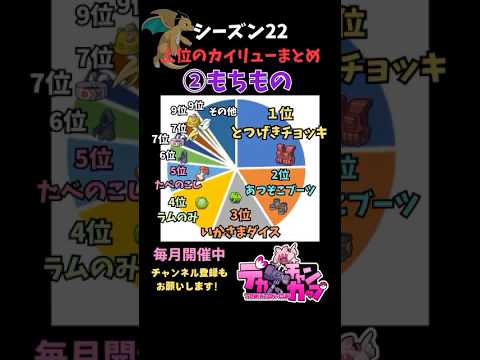 シーズン22【上位のカイリュー】まとめ #pokemonSV #pokemon  #ポケモンSV #ポケモン #shorts