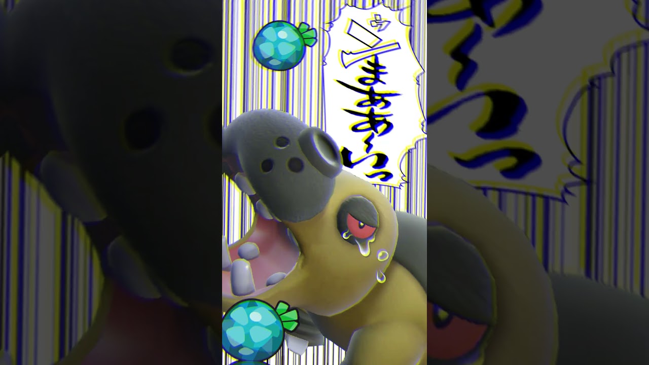 カバルドン、激うま木の実を食べてパオジアンを狩りまくる！【ポケモンSV】 #shorts #short  #カバルドン