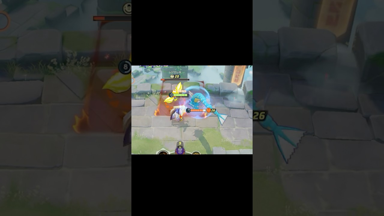 ギャラドスを釣ってみました🎣【ポケモンユナイト】#ポケモンユナイト #ユナイト #ポケユナ #ポケモン #pokemonunite #shorts バシャーモ ギャラドス ソロランク勝ち方