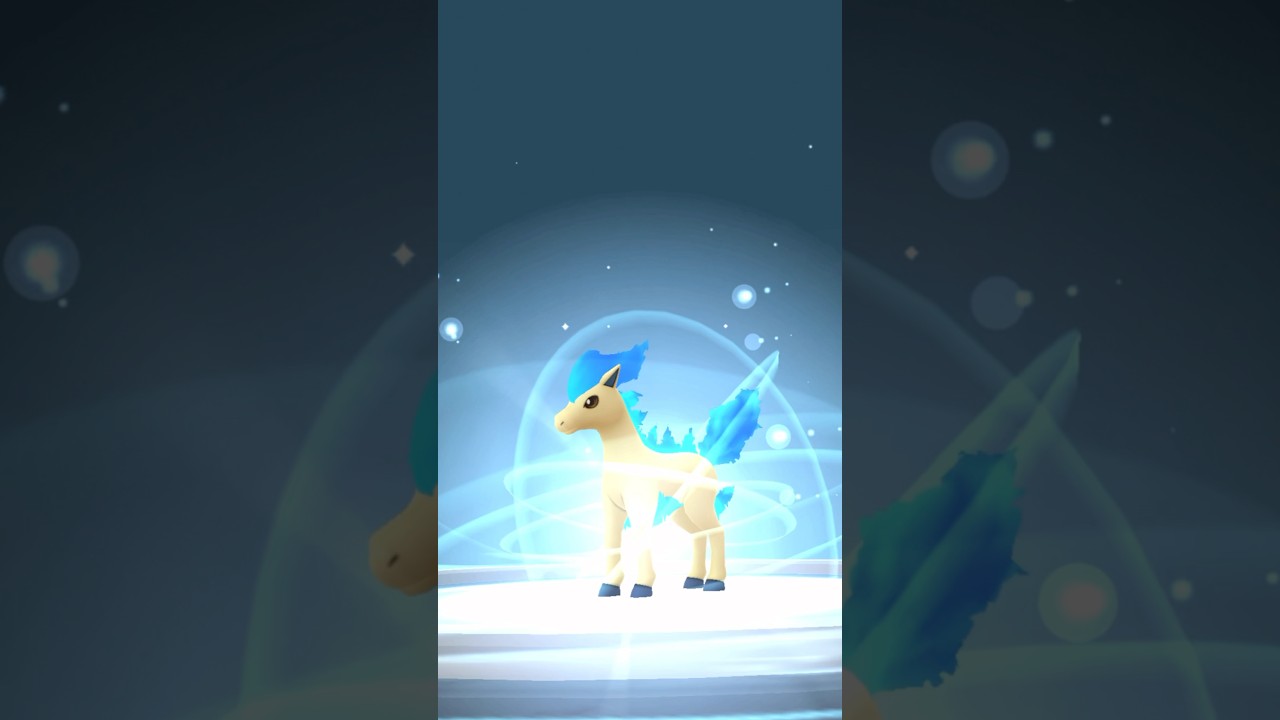 【色違いポニータ】進化させてみた♫ #ポケモン #ポケモンgo #色違い