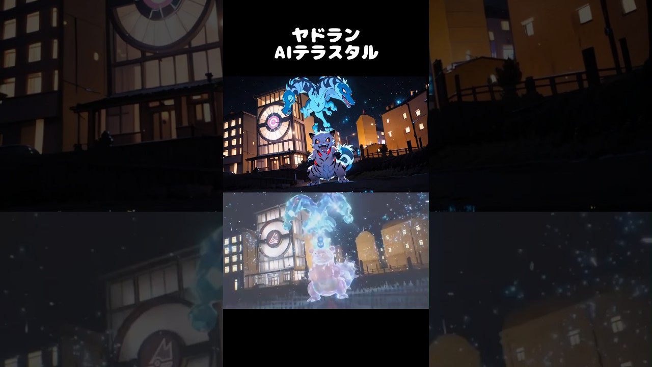 【アニメ】ポケモンSV　ヤドラン AIテラスタル