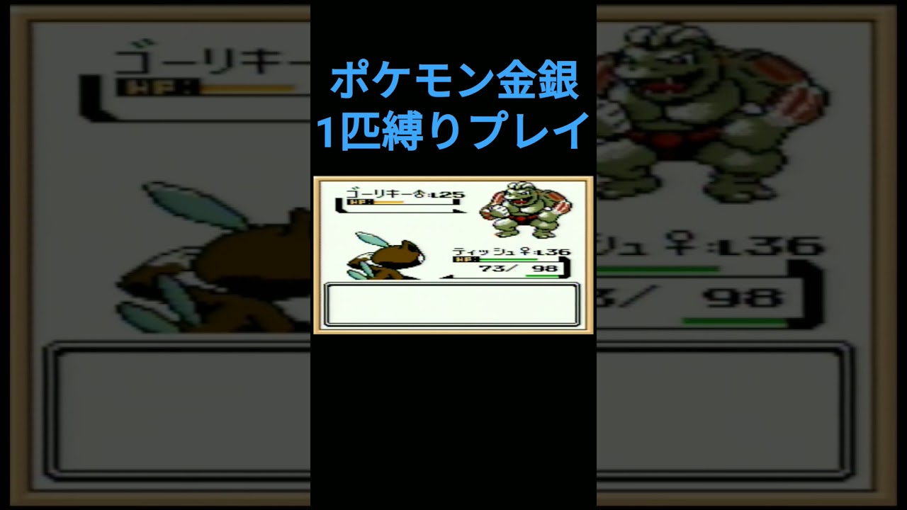 【ポケモン金銀】ポケモン金銀1匹縛りプレイ!!ニューラver【縛りプレイ】#ポケモン金銀 #縛りプレイ #ニューラ #ゲーム実況