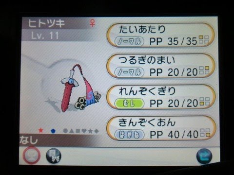 【ポケモンXY】色違いのヒトツキを発見！！