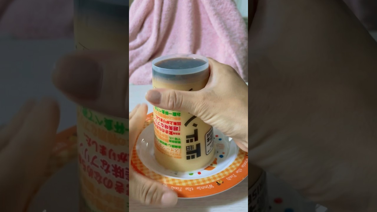ドンキのプリンをぷっちんしてみた結果🍮#ドンキ #ドンキホーテ #ドンキ購入品 #プリン