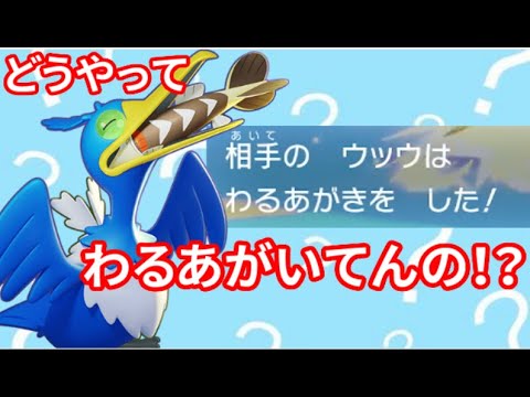 ランクマの最下層部にいる「ウッウ」の技構成が謎すぎる件ｗｗｗｗｗｗｗｗｗｗｗｗｗｗ【ポケモンSV】