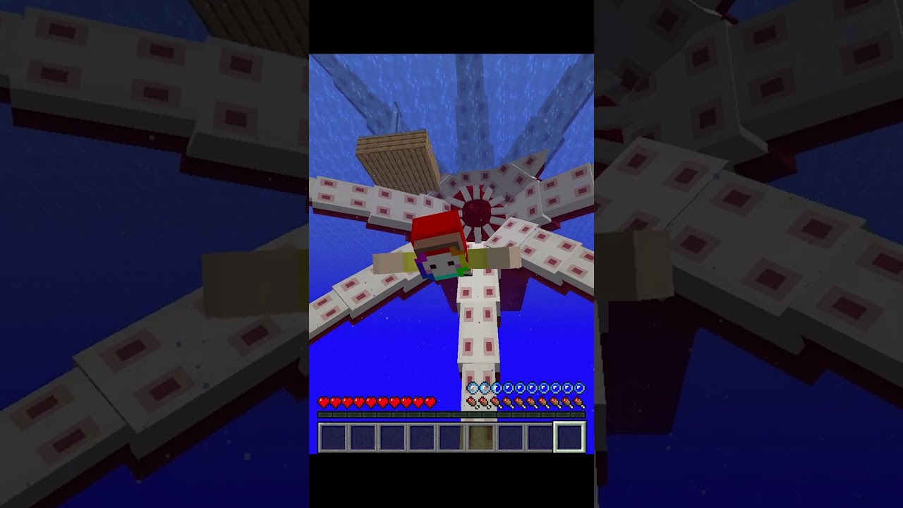 人喰いタコから助けて！ #shorts #minecraft