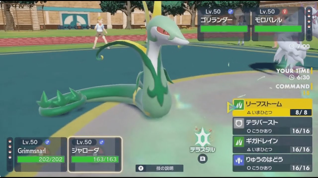 ポケモンSV ダブルバトル ジャローダをエース運用したい 一旦最終回