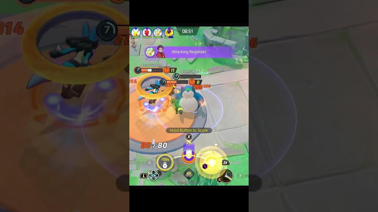 NOOOO NOT AGAIN!!! #pokemonunite #snorlax