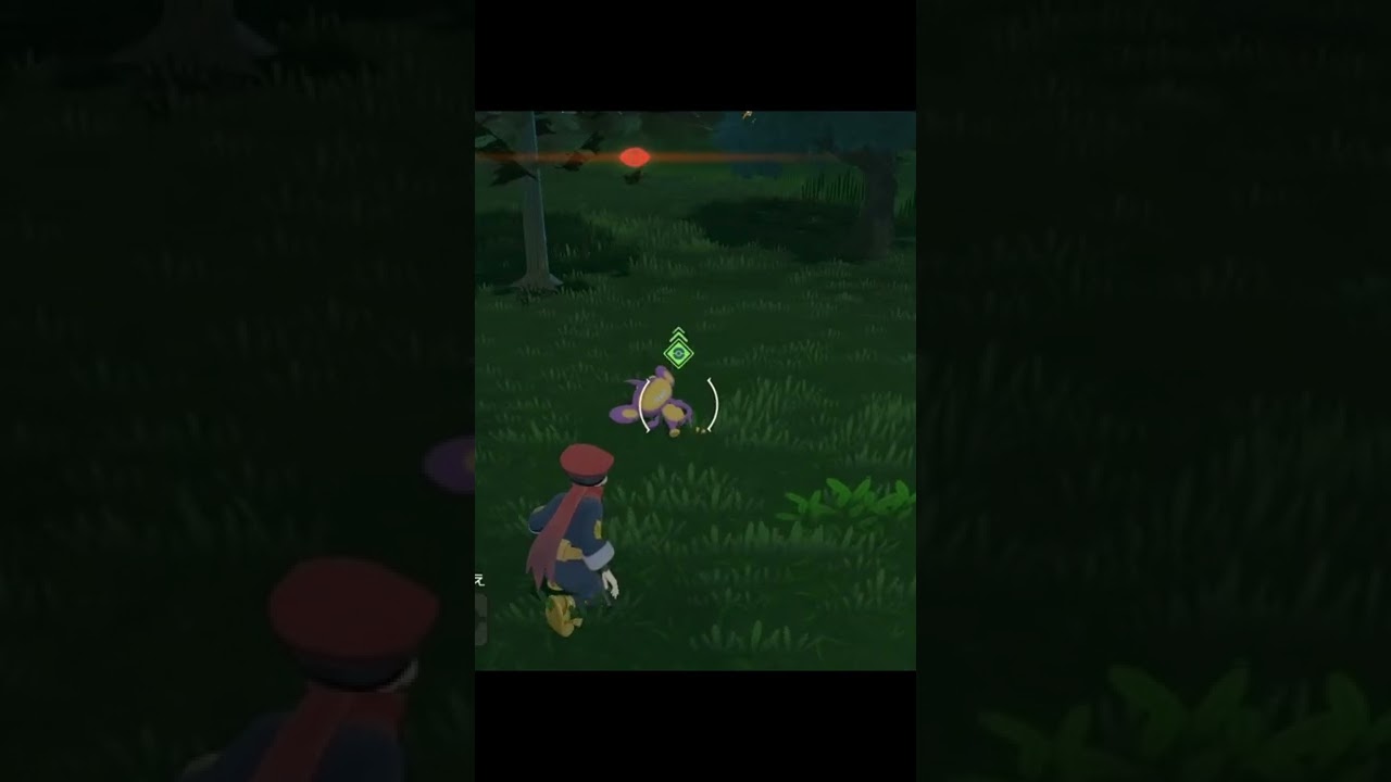 寝ているエイパム ポケモンレジェンズアルセウス　#shorts