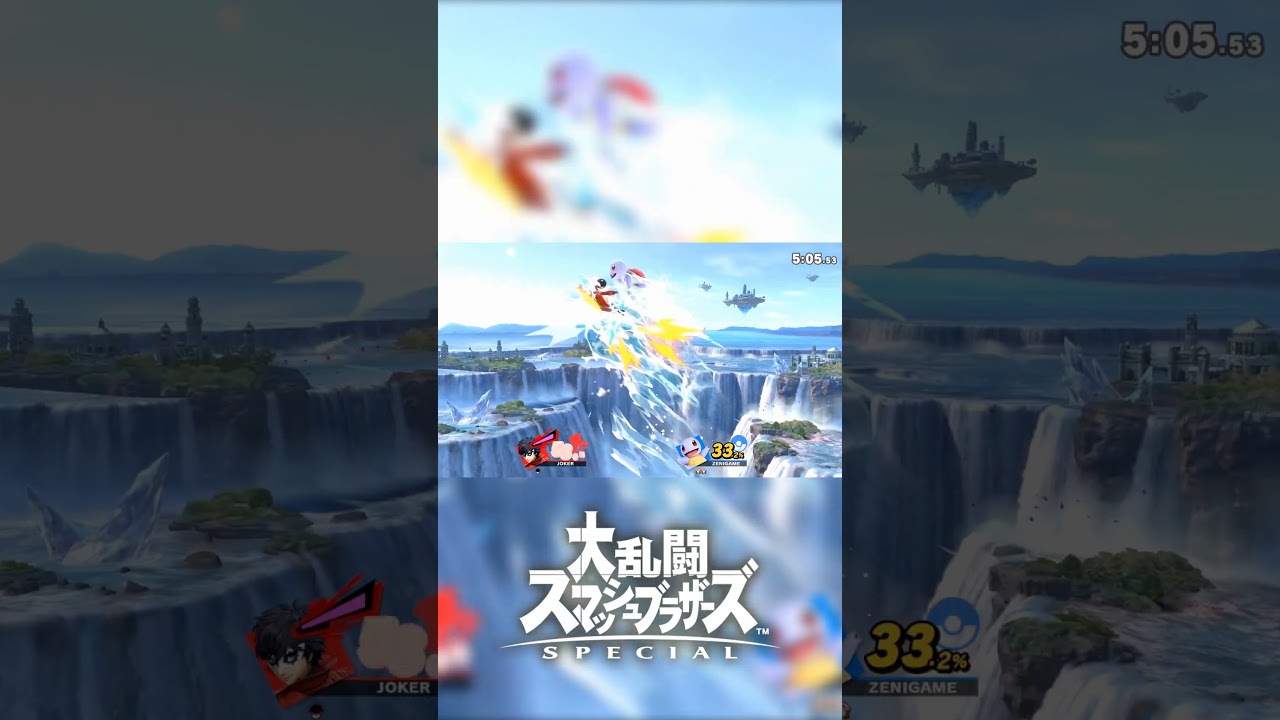 バトルシャトレーヌでこんなゼニガメがいたら嫌だ。 #スマブラSP #ゼニガメ #バトルシャトレーヌ