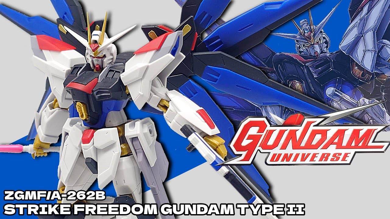 ［ガンダムユニバース］煌めく造形✨ストフリ弐式レビュー！ #GUNDAMUNIVERSE #ストライクフリーダム弐式 #SEEDFREEDOM