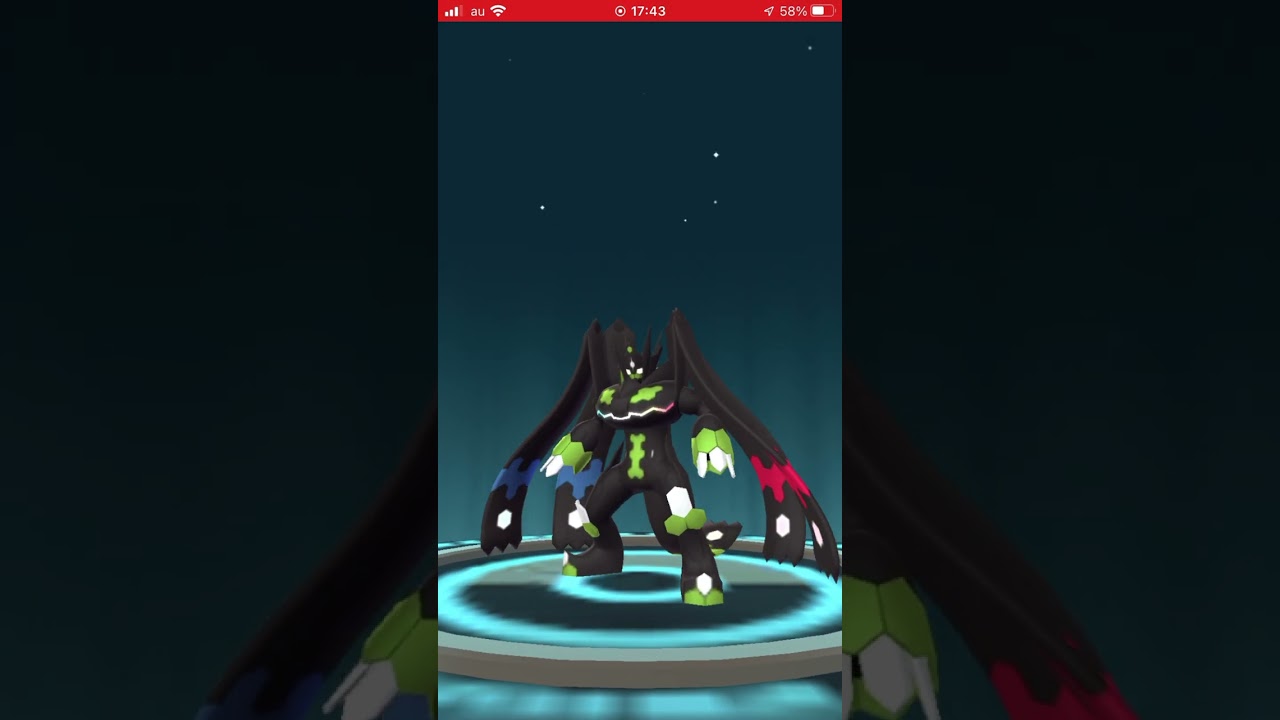 ポケモンgo  ジガルデ　パーフェクトフォルム