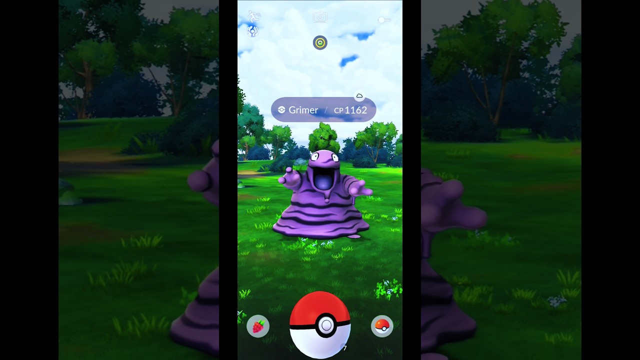 Great Throw! Catch Grimer Today in Pokemon GO Indonesia | #Shorts #Grimer #PokemonGOGameplay