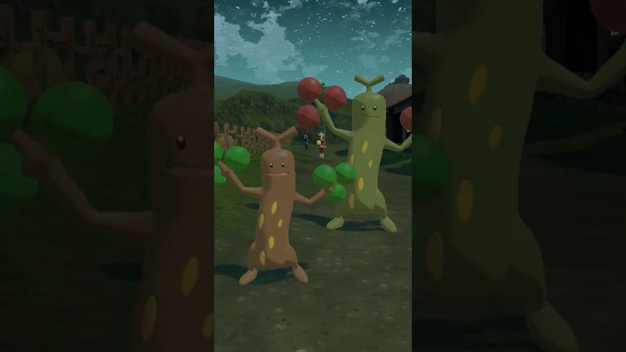 ウソッキーの方向転換が某シャワーを浴びるマーモットみたいで可愛い#shorts #ポケモン #pokemon