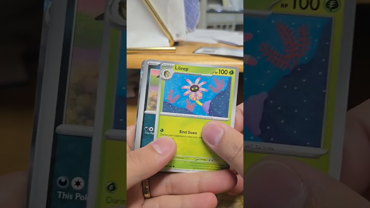 #stellarcrown pull . Holo #alcremie w rev #pancham & #jirachi. #pokemontcg