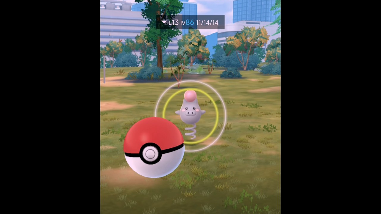 Spoink Pokemon ✨ | PSYCHIC Type | Easy for beginners | #shorts #pokemon #pokemongo