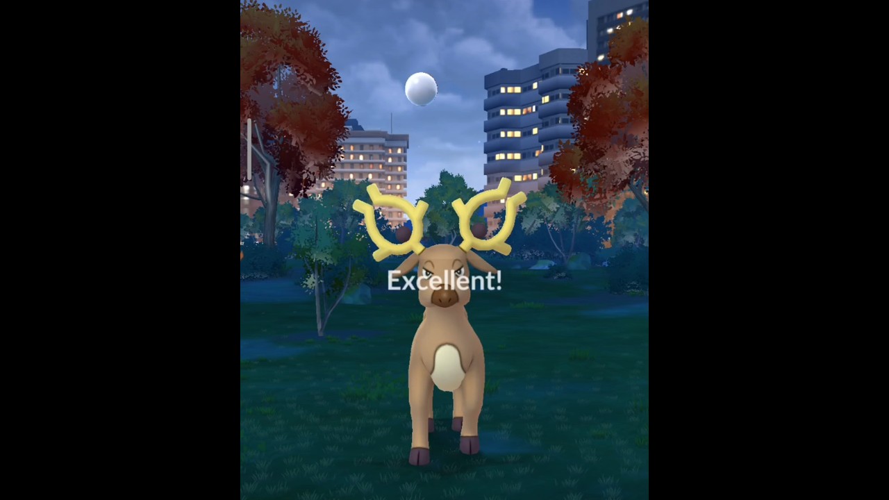 Stantler Pokemon ✨ | Normal Type | Easy for beginners | #shorts #pokemon #pokemongo