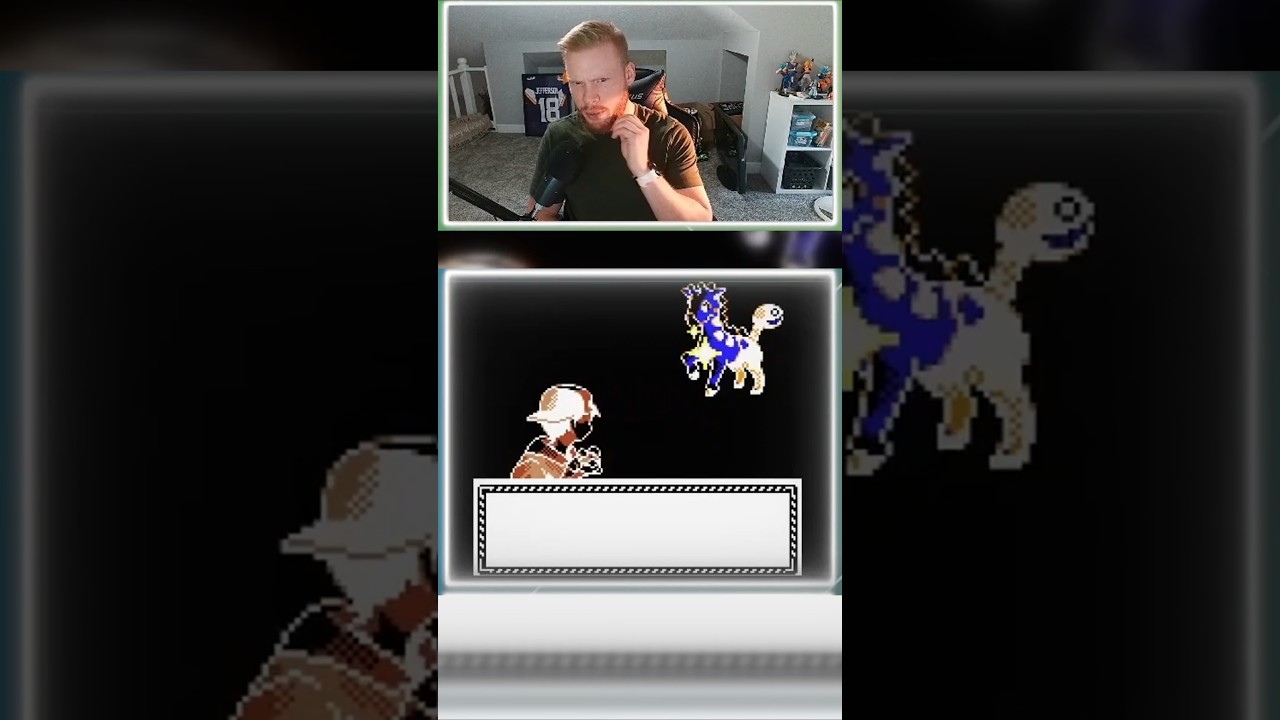 FULL ODDS SHINY GIRAFARIG ✨️ 🤩 #pokemon #shinypokemon #reaction #short #game #nostalgia #rare #lucky