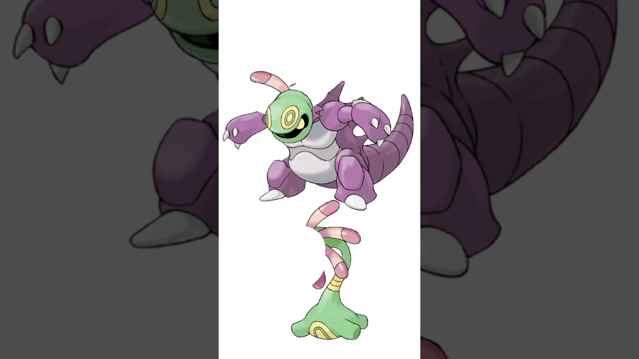 ニドキング＋ユレイドル合成。触腕で刺す怪物　#ポケモンフュージョン #改造ポケモン  #伝説のポケモン #最強ポケモン #pokemon