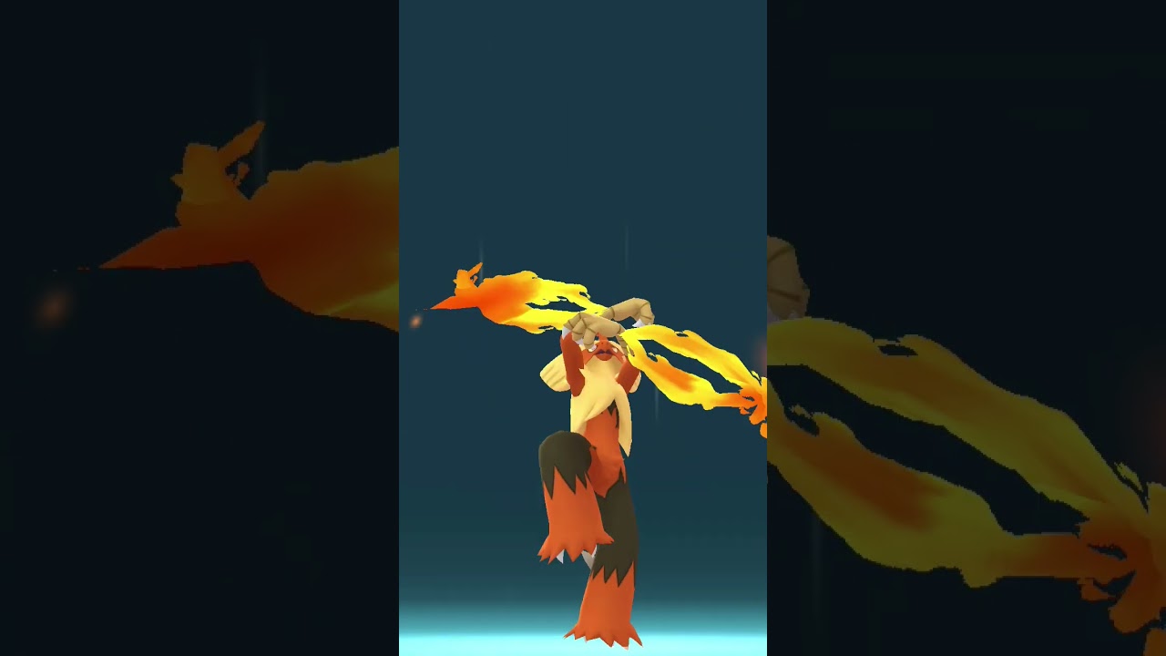 Mega Blaziken shiny #pokemongo #pokemon #shinypokemon