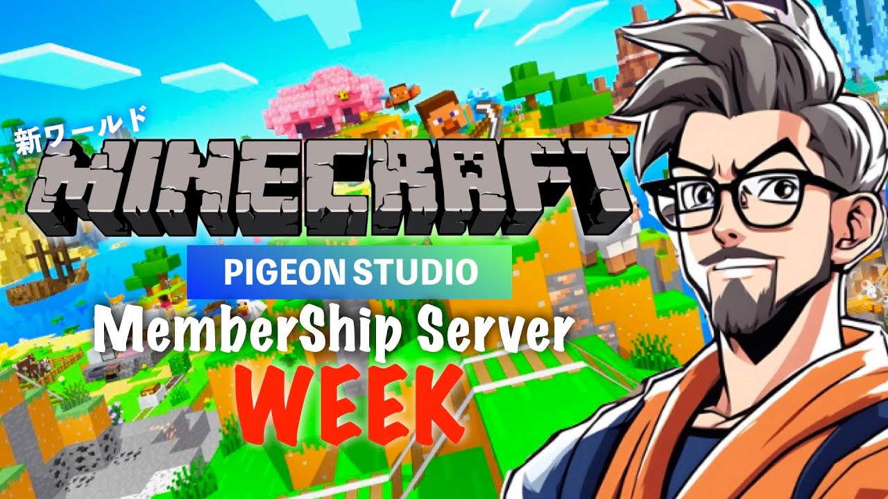 Minecraft LIVE WEEK×PigeonStudio 10月18日【Minecraft】