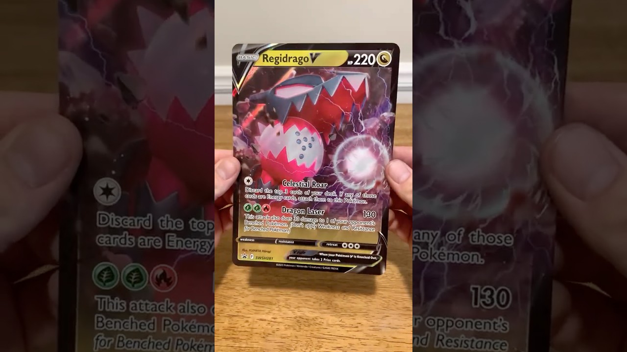 Opening a Regidrago V Crown Zenith Collection!  #pokemon  #pokemoncards #tcgpokemon
