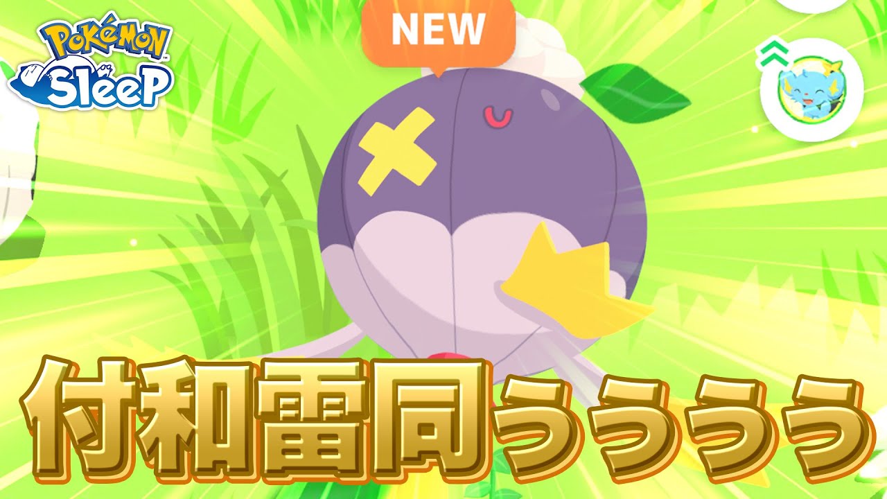 【ポケモンスリープ】念願のフワライドぉぉ