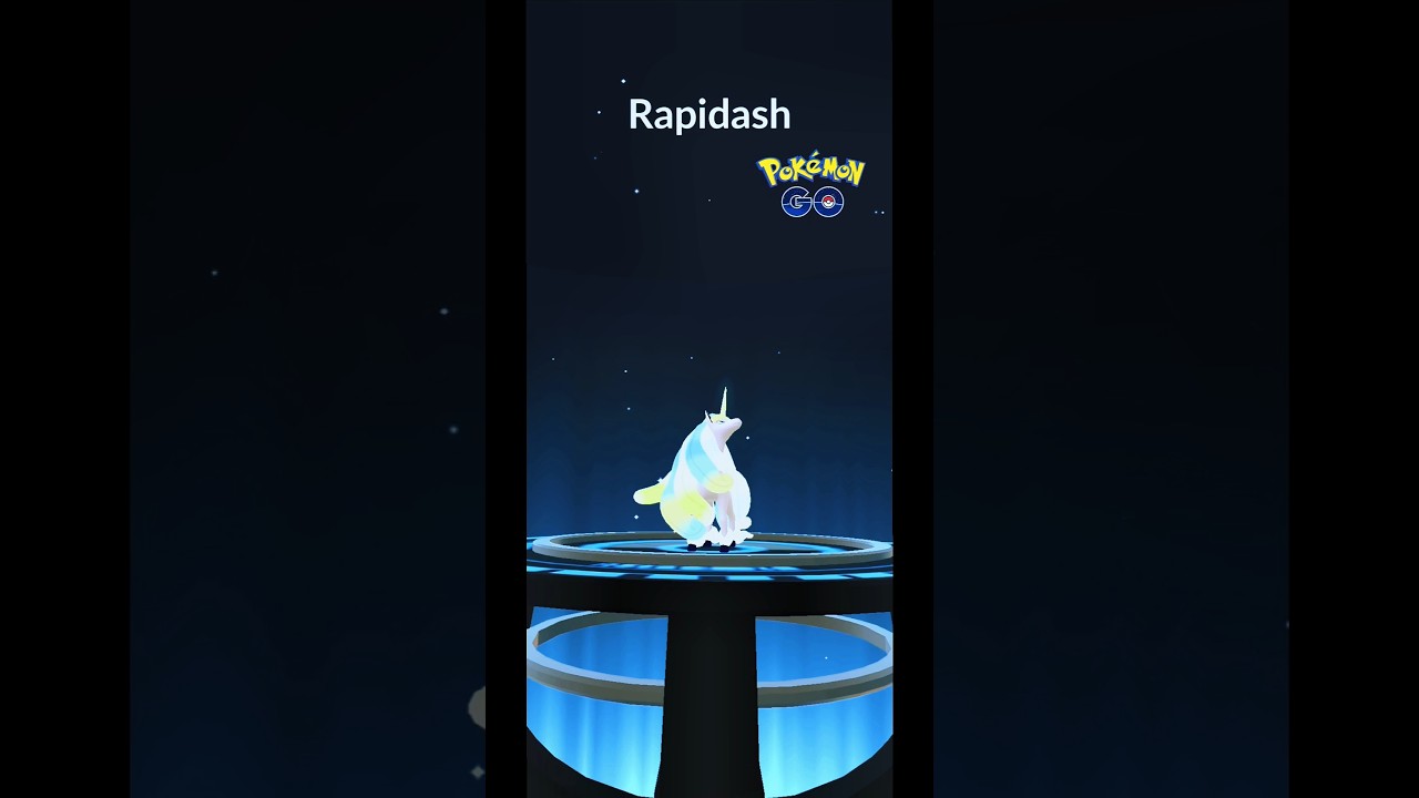 Shiny Galarian Ponyta to Rapidash Evolution | Pokemon GO Indonesia #Shorts