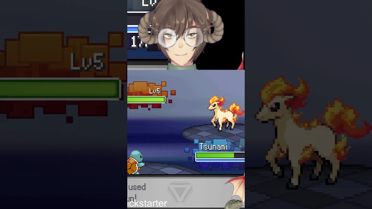 Squirtle and Bubble | #professor_a_malgam on #Twitch