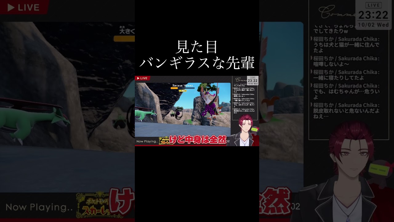 見た目バンギラス中身は乙女⁉️ #ポケモン  #ポケモンsv #ゲーム実況  #ゲーム