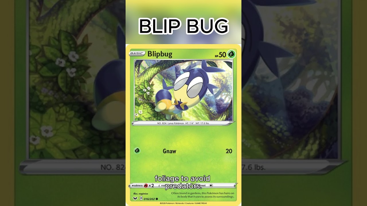 Blipbug: The Curious Bug Pokémon