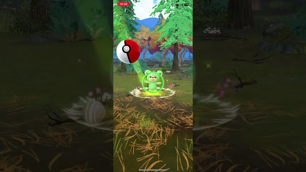 🐻💚#pokemongo #shiny #shinypokemon #pokemon #pokémon #fyp #shorts #new #foryou #pokemoncards #happy