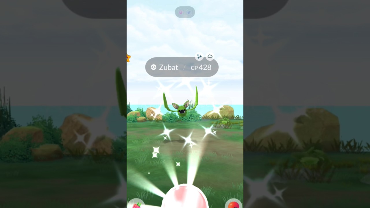 ✨My First Ever Shiny Zubat in Pokemon GO ✨#pokemontcg  #pokemongo #pokemonpacks #pokemongocommunity