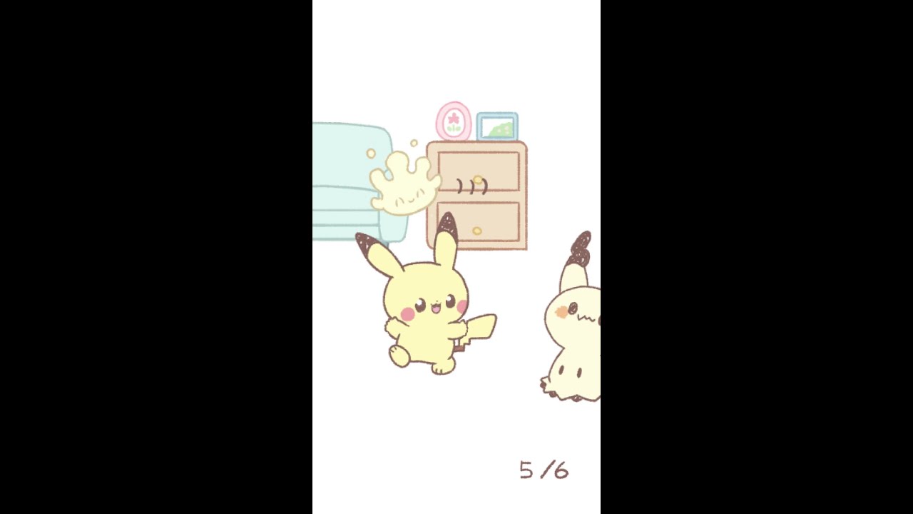 【公式】ポケピース　みんなのぬいぐるみと……ミミッキュのぬいぐるみもできあがり！