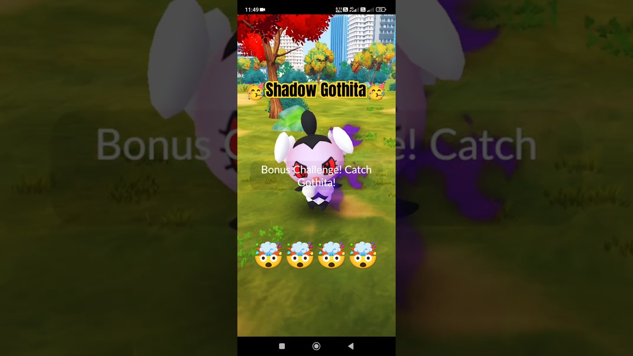 The Shadow Pokémon Saga: Rescuing Shadow Gothita #pokemongo #short #shiny #pokemon