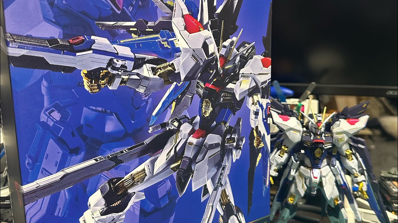 METAL BUILD ストライクフリーダムガンダム  2024レビューしていきます^_^ 本人も生箱開け　皆さま気になる色合い
