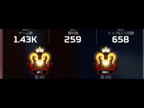 rank　いきまsu#apex